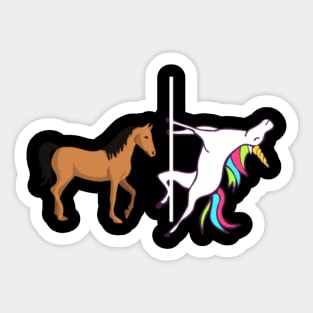 Horse Unicorn Sticker